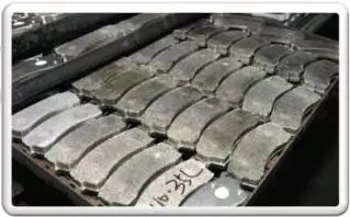 剎車摩擦片的生產(chǎn)流程